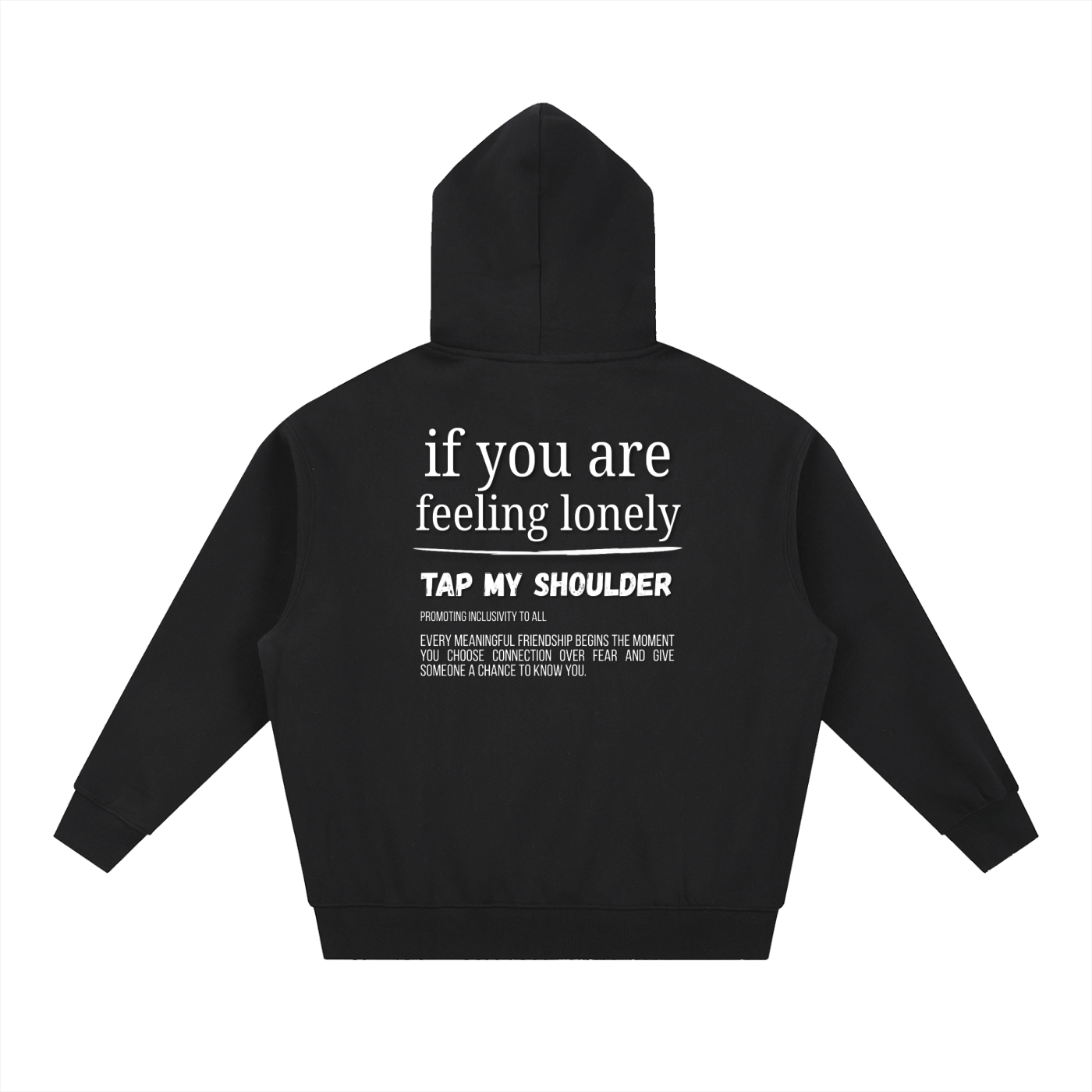 "Tap My Shoulder" Hoodie
