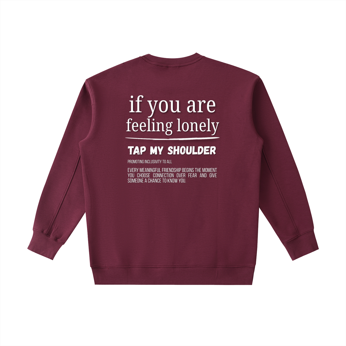 "Tap My Shoulder" Crewneck