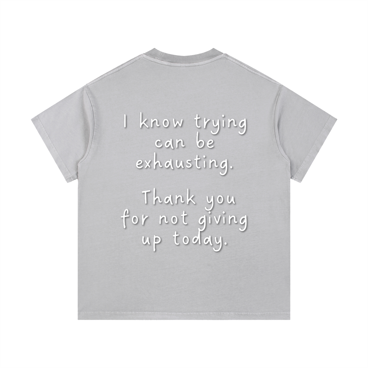 "Trying is Exhausting" Vintage T-Shirt