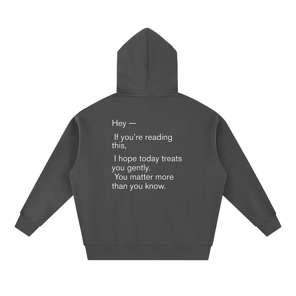 "You Matter" Zip-Up