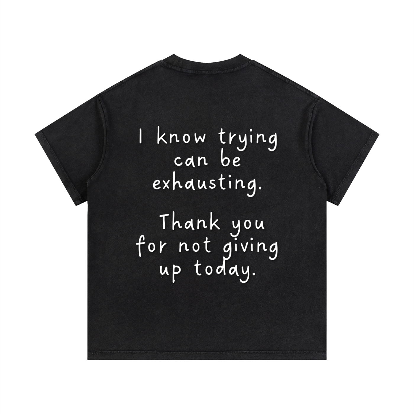 "Trying is Exhausting" Vintage T-Shirt
