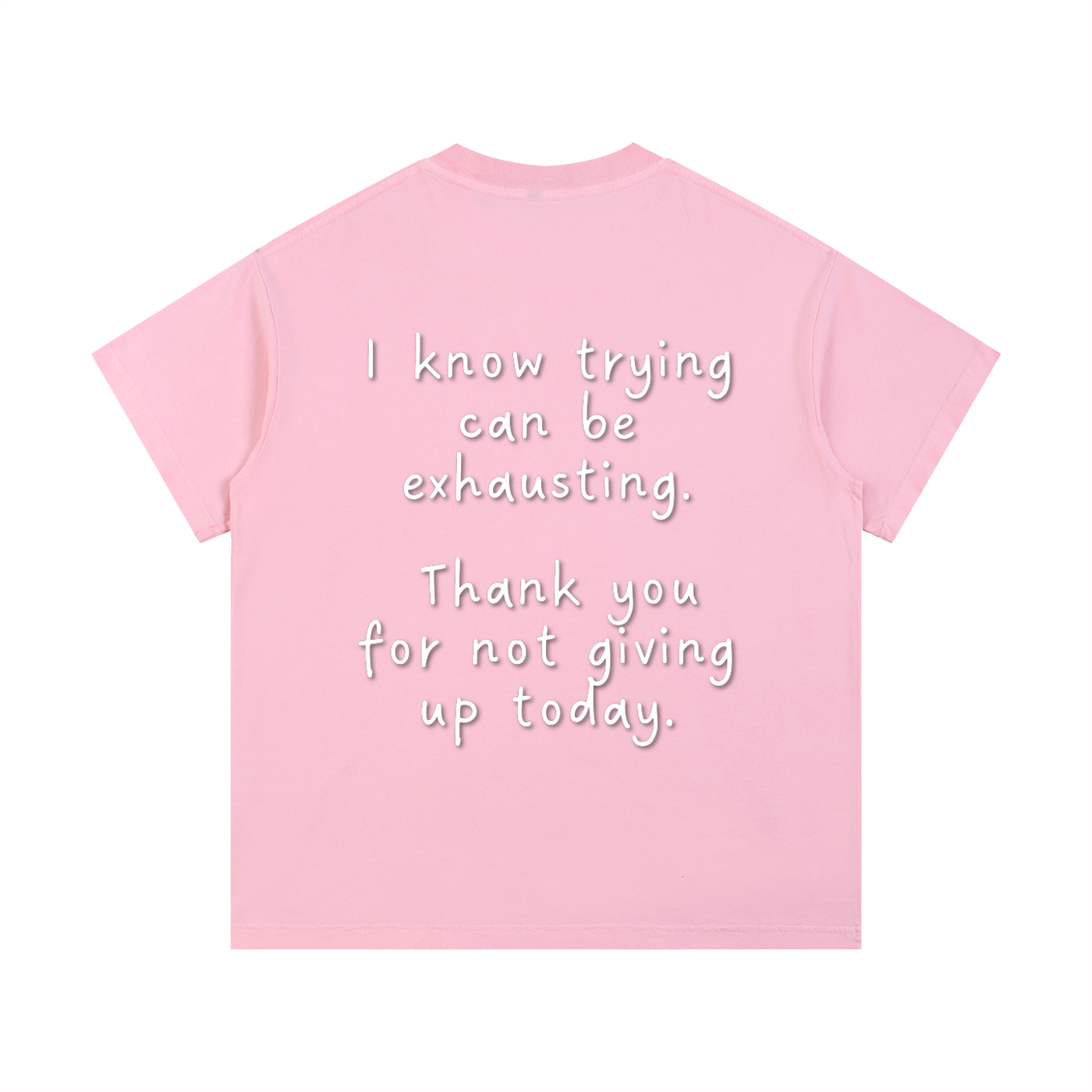 "Trying is Exhausting" Vintage T-Shirt