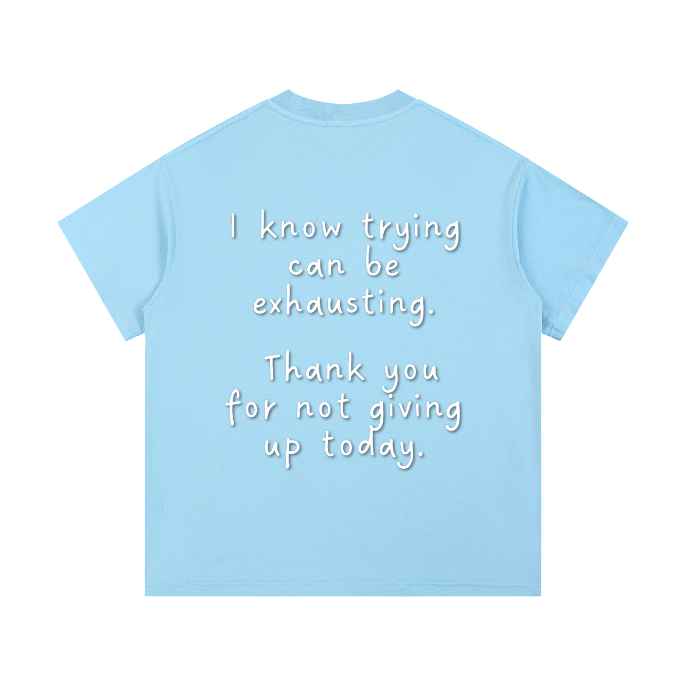 "Trying is Exhausting" Vintage T-Shirt